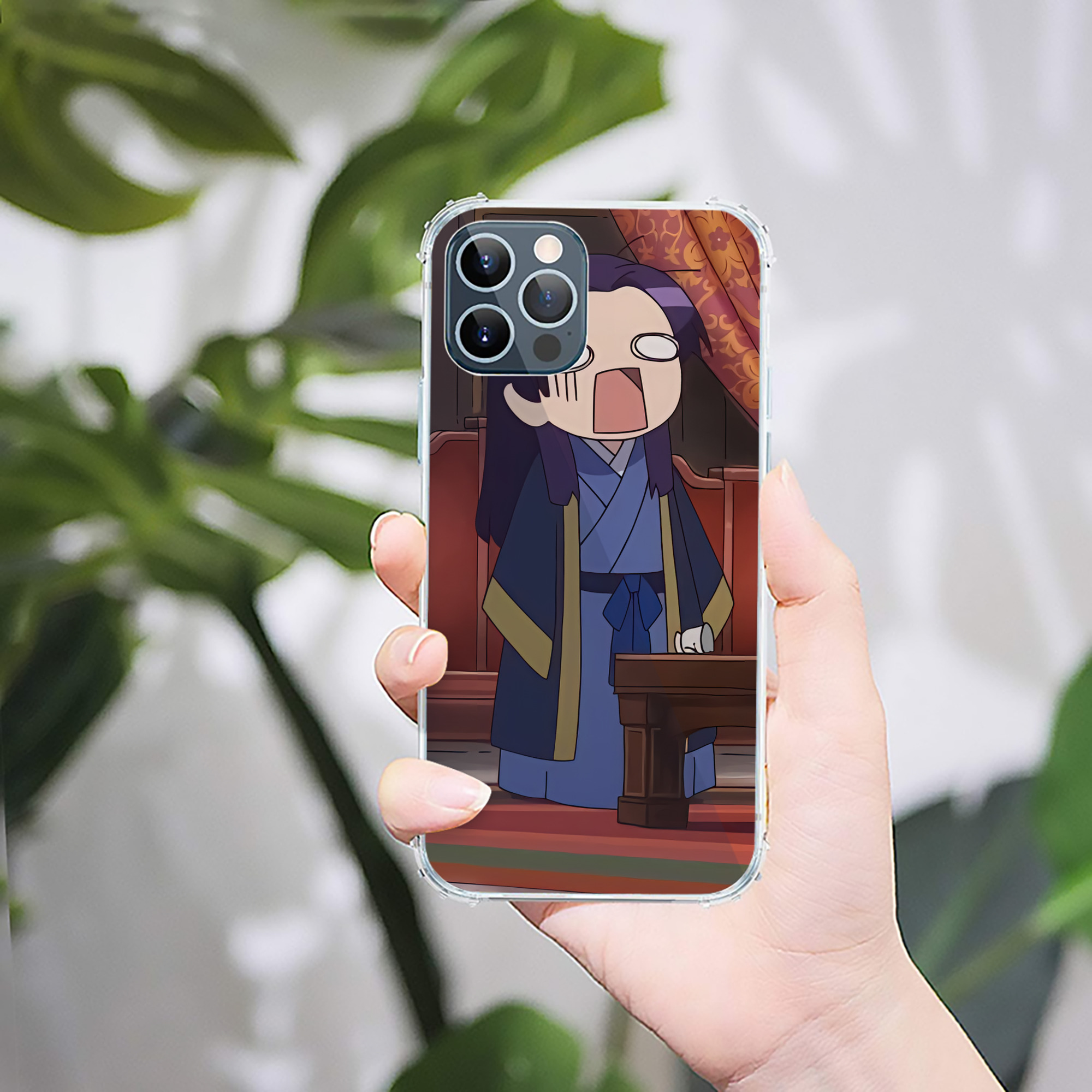 （画像用） 薬屋のひとりごと The Apothecary Diaries 【iPhone 12シリーズ対応】透明スマホケース（クリアソフトケース）